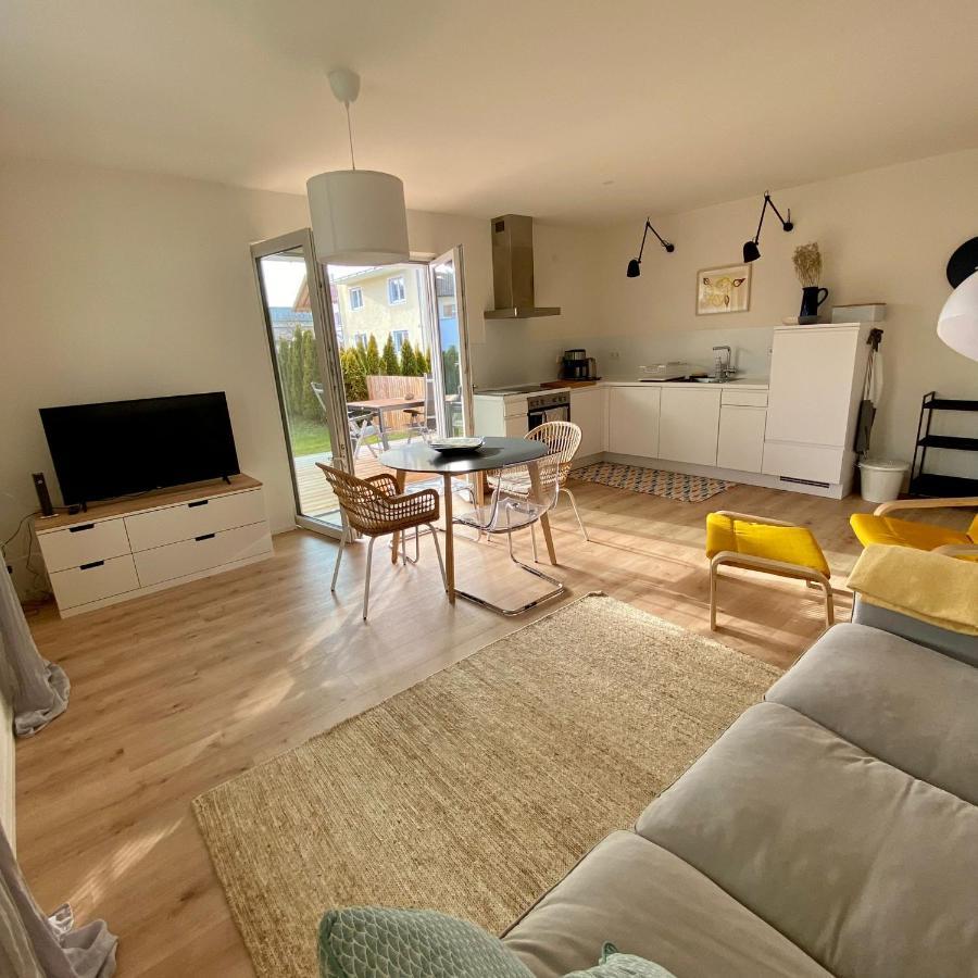 Ferienwohnung Am Bayrischen Meer Übersee Eksteriør bilde