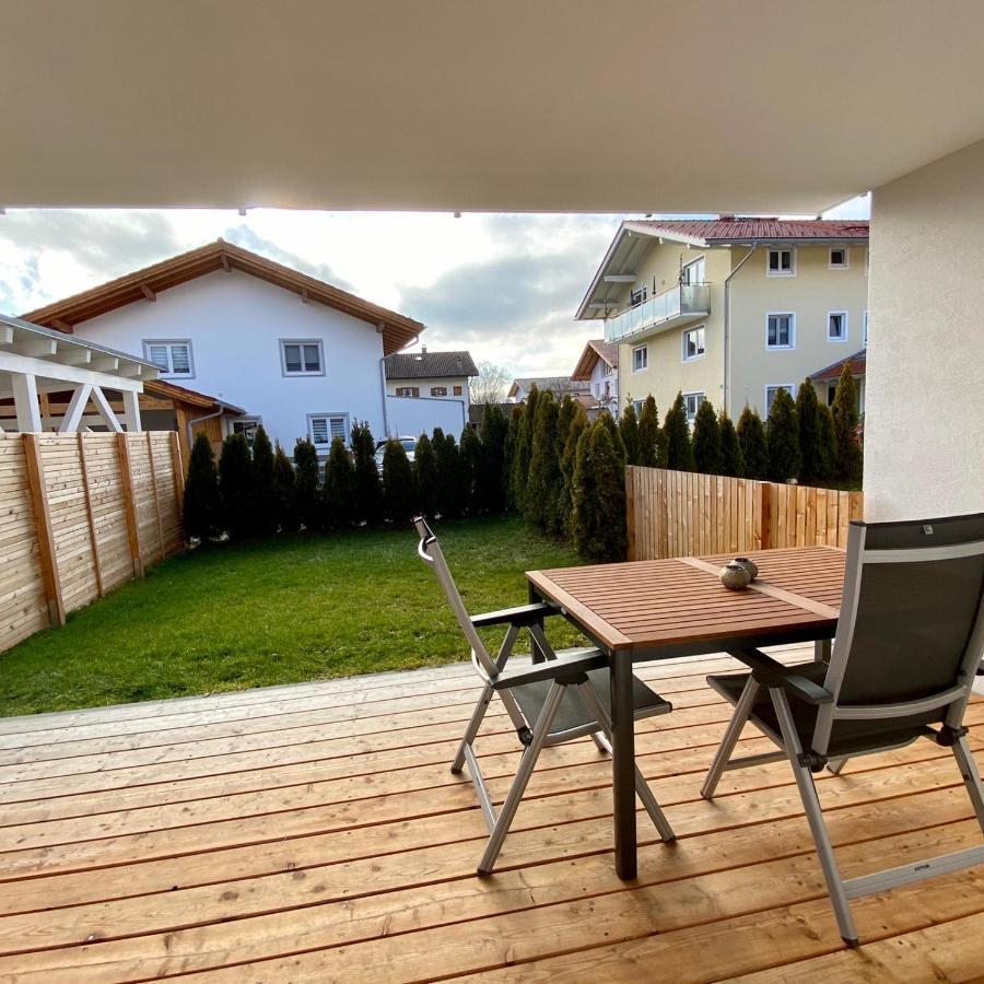 Ferienwohnung Am Bayrischen Meer Übersee Eksteriør bilde
